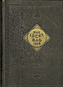 1929 LUCKY BAG, U.S. Naval Academy Yearbook (Robert Heinlein grad; NC Wyeth art - Picture 1 of 9
