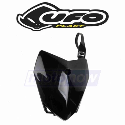 UFO Plastics Front Number Plates for 2010-2018 Kawasaki KLX110L - Body hw Foto 1 de 4