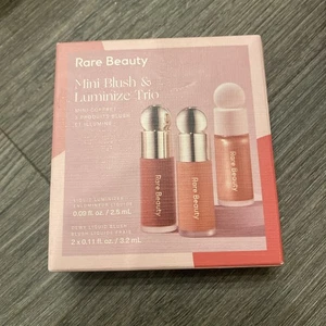 Rare Beauty by Selena Gomez Mini Blush & Luminize Trio 3pc Gift Set Limited Ed. - Picture 1 of 3