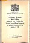 Estimates of resources devoted to scientific and engineering research and develo