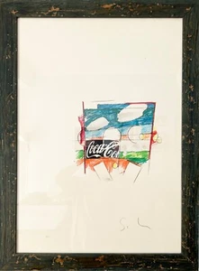 "Coca Cola" di Mario Schifano- Firmata e Numerata - certificato di autenticità - Picture 1 of 8