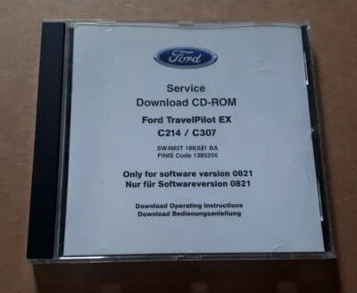 Ford Service Download CD-Rom TravelPilot EX C214 / C307 Focus C-Max 1385256 - Bild 1 von 3
