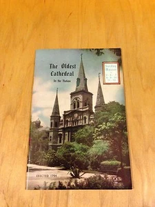 Vintage St. Louis Metropolitan Cathedral New Orleans Catholic * - Picture 1 of 1