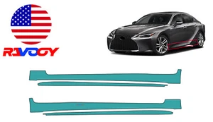 For Lexus IS F Sport 2022-2025 Rocker Panel Paint Protection Film PreCut Kit PPF - Picture 1 of 7