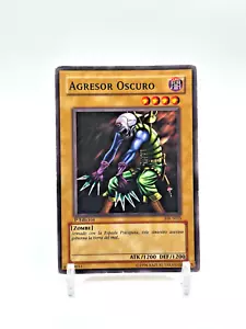 Agresor Oscuro "Dark Assailant" Yu-Gi-Oh! 1ST EDITION #BIK-S015 SPANISH - Picture 1 of 2