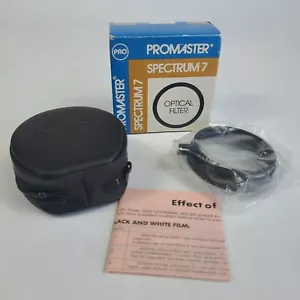 PROMASTER SPECTRUM 7. 52mm Variable Cross Lens Filter #4213 NIB - Picture 1 of 4