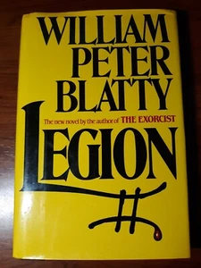 Legion William Peter Blatty Novel Book 1st Edition Exorcist III 3 Hardcover DJ - Picture 1 of 7