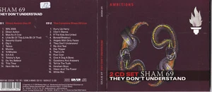 Sham 69 -They Don't Understand- 2xCD Ambitions near mint - Imagen 1 de 1