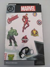 Removable Wall Decal Sheets Waterproof Disney Marvel Super Action Heroes