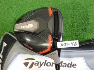 TaylorMade M6 D-Type 10.5 Driver KBS TD Tour Driven Category 3 60 Stiff w SIM HC - Picture 1 of 7