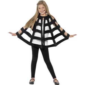 Spinnenkostüm Kinder Halloween Spinnenumhang Spinnen Cape Unisex Kostüm - Bild 1 von 2