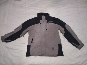 Spyder Entrant GII Ski Jacket SHELL Grey/Black Snowboard Mens Medium M - Picture 1 of 22