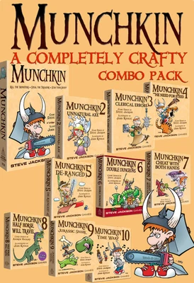 Pacote combo Munchkin completamente artesanal com jogo base + 9 expansões! - Imagem 1 de 4