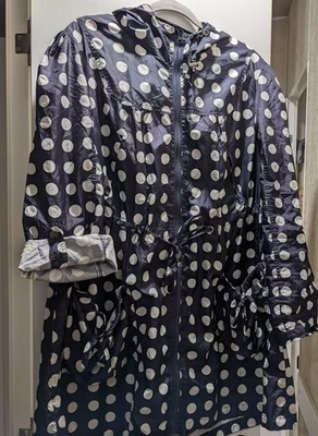 Куртка вдохновить для новый вид размер Великобритании 24 ЕС 52 темно-синий/белый классический пятно регулируемый - Изображение 1 из 4