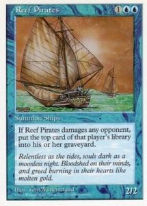 1X ARRECIFE PIRATAS AZUL 5A QUINTA EDICIÓN MTG MAGIC MP X1 (yourdeckbuilder) - Imagen 1 de 1