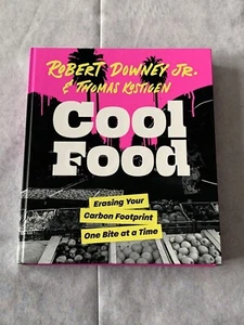 Robert Downey Jr. Cool Food Signed Copy Autographed Hardcover Book Iron Man - Picture 1 of 6