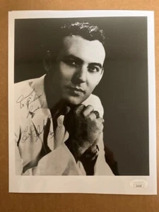 Carl Perkins Musician Signed 8x10 Vintage Photo with JSA Cert.# - Picture 1 of 1