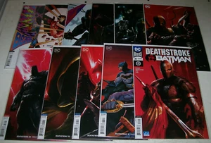 Deathstroke Lot #30-40 Vs. Batman & Arkham Mattina Variante Cover DC 2018-2019 - Bild 1 von 7