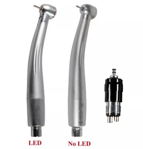 Dental (LED) High Speed Handpiece 4 Hole (Self Power) Fit NSK QD-J Coupling - Picture 1 of 24