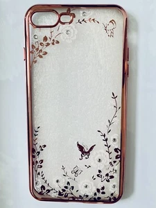 "Cubierta de goma enchapada suave delgada brillante Inspirationc para iPhone 7 Plus 5,5""" - Imagen 1 de 2