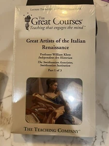GREAT ARTISTS OF THE ITALIAN RENAISSANCE Great Courses Lecture Transcripts NEW - Picture 1 of 4