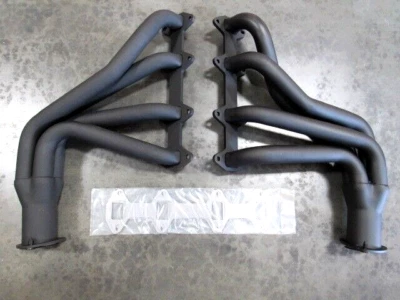 1965-1974 Ford F100-F250 2wd FE 352-428 Long Tube Header Black H61202BK - Image 1 of 4