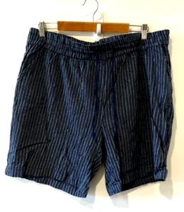 Millers Shorts Womens Plus Sz 20 Blue Elastic Waist Drawstrings Pockets Comfy - Picture 1 of 12
