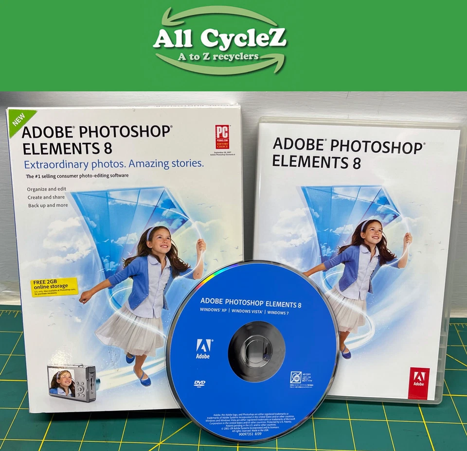 Adobe Photoshop Elements 8 New Condition! - Image 1 of 4