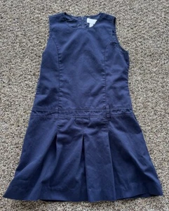 Girls Size 12 The Children's Place Navy Blue School Uniform Dress - Picture 1 of 1