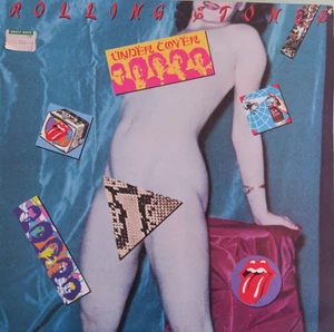 MINT Rolling Stones Undercover Australia 12'' vinyl Lp & Flyer 1983 Mick Jagger - Picture 1 of 4