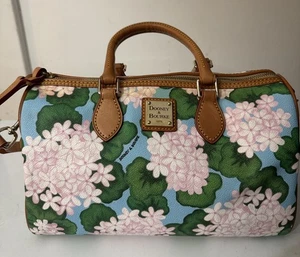 Dooney & Bourke Flowers Hydrangea Handbag NWOT - Picture 1 of 11
