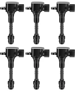6PCS OEM 22448-8J115/8J11C UF349 IGNITION COILS FOR MAXIMA MURANO PATHFINDER - Picture 1 of 5