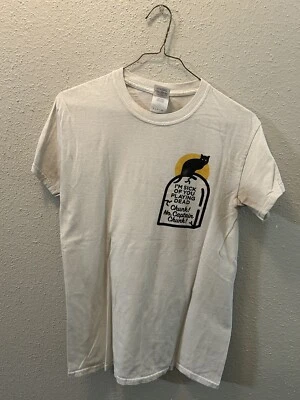 Pedaço masculino! No Captain Chunk! Camiseta Band Tamanho Pequeno - Imagem 1 de 4