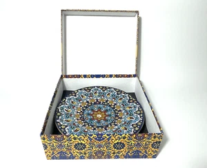 Persischer Dekoteller – Handbemalt – Orient Kunst – mit Geschenkbox - Picture 1 of 7