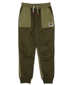 CONVERSEGEARED Up Blocked FT Mix Pant Causal Trousers Military Green 12-13 Yrs - Picture 1 of 14