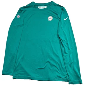Miami Dolphins Team Issued Nike Performance Shirt Mens Medium NFL Football - Picture 1 of 9