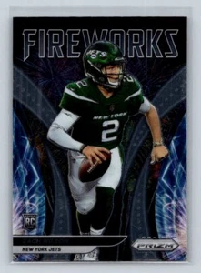 2021 Panini Prizm #F-22 Zach Wilson Fireworks - Picture 1 of 2