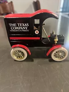The Texas Company 1905 Fords First Delivery Car BankTexaco Die Cast 1/25 - Picture 1 of 6
