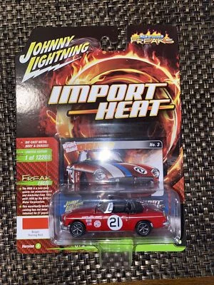 Johnny Lightning Street Freaks 2021 importación calor #03 1963 MG MGB A/3 Foto 1 de 4