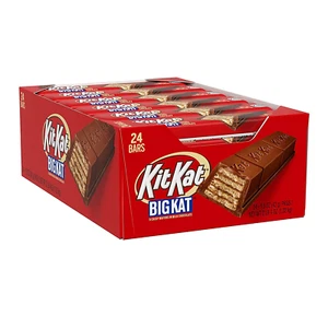 KIT KAT® BIG KAT® Milk Chocolate Wafer Candy, Individually Wrapped, 1.5 Oz Bars - Picture 1 of 2