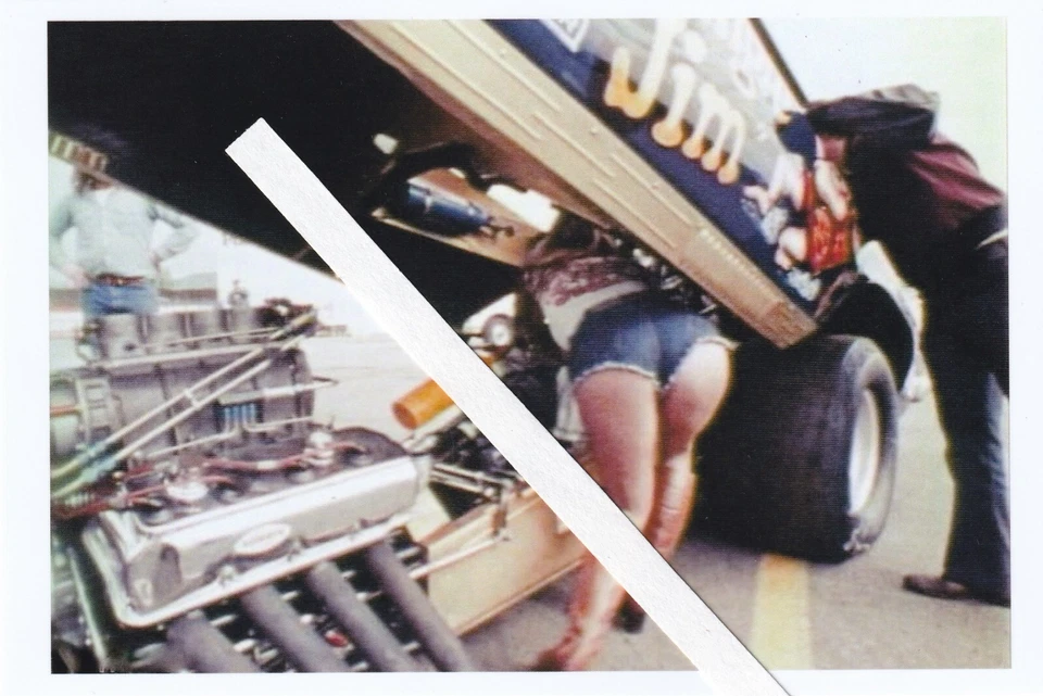 1970s NHRA Drag Racing-"Jungle Jim" Liberman-Jungle Pam Hardy-Englishtown,N.J. - Image 1 of 1