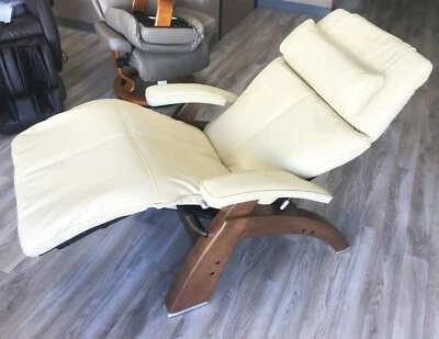 Human Touch Perfect Chair PC-420 手动加性能象牙色高级皮革 — 第 1/4 张图片