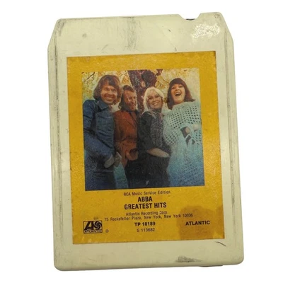 ABBA Greatest Hits 8 Track Tape RCA Music Atlantic 1970s Pop Rock Vintage - Image 1 of 4