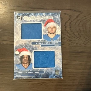 2022 Panini Donruss - Rookie Holiday Sweater Dual Aidan Hutchinson, Jameson... - Picture 1 of 2