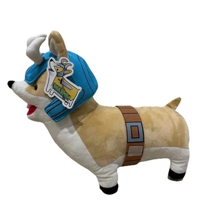 NWT Golden Bell Studios Peasant Buffet Wargi Corgi PlushToy Dog 16" No Sword - Picture 1 of 13