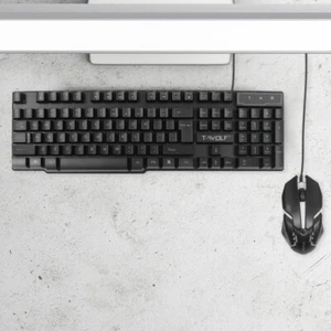 Tastatur- -Set Tastaturmaus Mit Ergonomischem Design Computer-Tastatur- - Bild 1 von 12