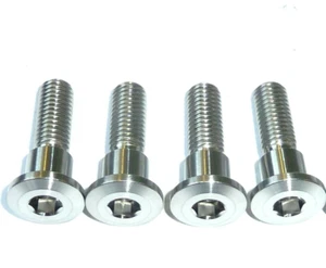 Triumph Tiger 1050 2007-2021 REAR BRAKE ROTOR DISC BOLT KIT TITANIUM RACE SPEC - Picture 1 of 10