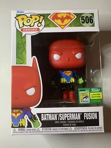 SDCC 2024 Funko Pop! DC Comics Pop Batman Superman Fusion Official SOLD OUT! - Picture 1 of 5