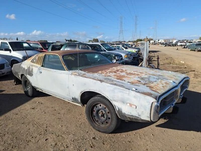 Dodge Charger SE 1973 1974 derecha superior inferior puerta bisagra separación coche completo Foto 1 de 4