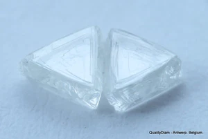 HERMOSOS DIAMANTES F VS2 - ALTA CALIDAD DIAMANTES BLANCOS NATURALES FUERA MINAS - Imagen 1 de 7